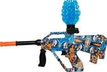 Rifle Aug Assault Electric High Speed Shooting Hidrogel - CZ09 Blue Skull