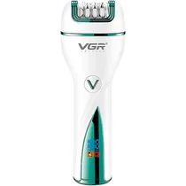 Depilador VGR V-728 3 Em 1 Bivolt - Branco/Verde