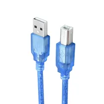 Cabo para Impressora USB 2.0 Azul - 5M (com Filtro)