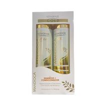 Kit Tratamiento Capilar Kerabrasil Mandioca Gold 2 Piezas