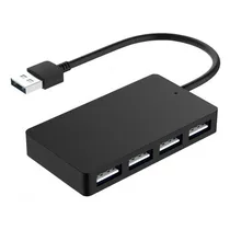 Hub 4P Satellite USB A-HUB13 4 Portas 2.0 Preto