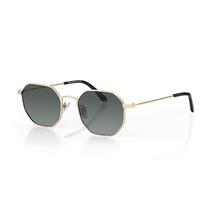 Oculos de Sol Masculino Daniel Klein DK3265-2 / Estilo Redondo - Dourado/Preto