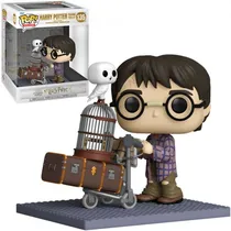 Funko Pop Harry Potter Anniversary *Deluxe* Harry Pushing Trolley 135