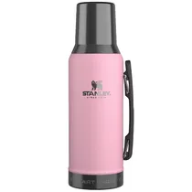 Garrafa Térmica Stanley Messi Goat Mate System de 1.2 Litros - Rosa/Preto