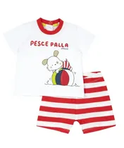Chicco Fashion Set 2 PZ Camiseta c/ Pantalones Corto Tela s/C