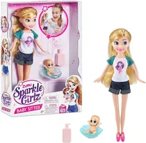 Zuru Boneca Sparkle Girlz Baby Sitter - 10064