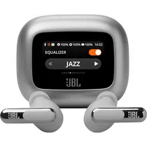 Fone de Ouvido JBL Live Beam 3 - Bluetooth - Prata