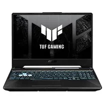 Notebook Gamer Asus Tuf A15 FA506NCG-HN807W AMD Ryzen 7 7445HS Tela Full HD 15.6" / 8GB de Ram / 512GB SSD / WIN11HOME / Geforce RTX3050 4GB - Graphite Preto (Espanhol)