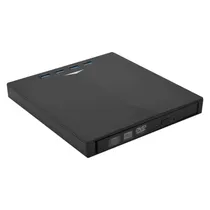 Gravador Externo DVD DVD-RW USB 3.0 Preto