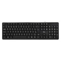 Teclado Mtek KB-8187 com Fio - Preto