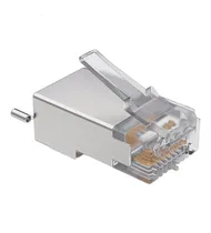 Ui. Uisp-Conector-SHD Conector RJ45 CAT5E Blindado 100 Unid