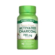 Vitamina Nature's Truth Activated Charcoal 780MG 90 Cápsulas