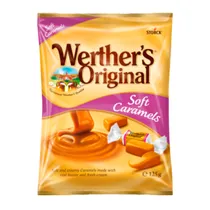 Bala de Caramelo Macio Original Werthers 125G