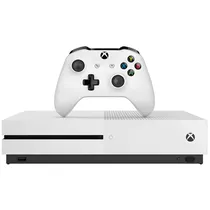 Console Xbox One s 1TB SSD / 4K / HDR / Bivolt - Branco + Jogo Nba 2K20 (Americano)
