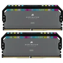 Memoria Ram Corsair Dominator Platinum RGB DDR5 64GB (2X32GB) 6000MHZ - Cinza (CMT64GX5M2B6000Z30)