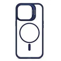 Capa Metal Stand para iPhone 16 Pro - Blue