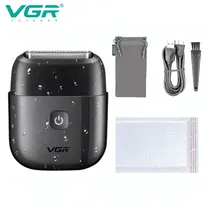 VGR Cortador de Pelo Voyager V-340 USB USB Recargable Negro
