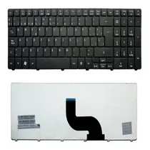 Teclado Notebook Acer Aspire 5810 BR ABNT2 ( Compatível com 5336, 5338, 5538, 5553, 5536, 5551, 5736, 5738, 5739, 5740, 5745, 5750 e Outros.