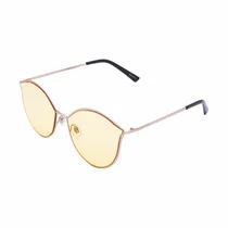 Óculos de Sol Feminino Daniel Klein DK4233P-C3 - Rosa Ouro/Dourado