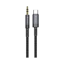 Cable de Audio Digital Devia Ipure Series EC620 USB-C A 3.5 MM 1 Metro Negro