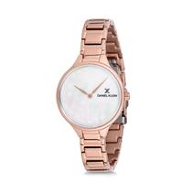 Relogio Analogico Feminino Daniel Klein Fiord DK12196-2 - Rosa Ouro