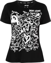 Camiseta DKNY E34TBDNA-BLW - Feminina