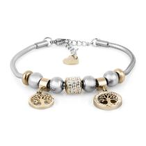 Pulseira Feminina Daniel Klein DKJ.3.2089-2 - Prata/Dourado