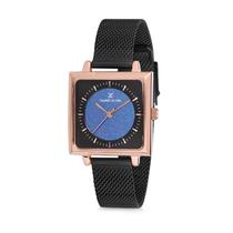 Relogio Analogico Feminino Daniel Klein Premium DK12206-4 - Preto e Rosa Ouro