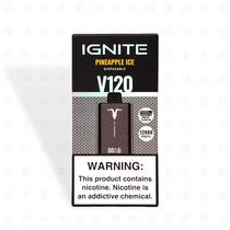 Ignite Vaper Desechable V120 Black 12000 Puffs Pomegranate Lemon