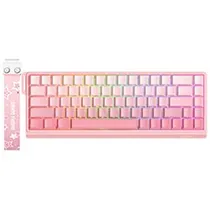 Teclado Gamer Magnético Onikuma G69 USB / RGB / Inglês - Rosa