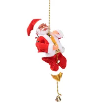 Enfeite de Natal Papai Noel L8-653 Corda de Escalada 25CM