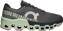 Tênis On Running Cloudmonster 2 3ME10122569 Asphalt/Lima - Masculino