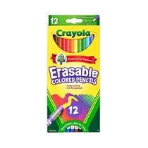 Lápices de Colores Crayola Erasable Colored Pencils 68-4412 12 Unidades