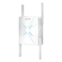Repetidor de Sinal Wireless Wifi Luo LU-WF2606 / 300MBPS / Bivolt - Branco