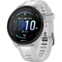 Relógio Smartwatch Garmin Forerunner 165 Music - Cinza Nevoeiro/Pedra Branca (010-02863-31)