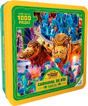 Quebra Cabeça Carnaval do Rio - Ronda Coleção Obras de Arte 12399 (1.000 Pçs)