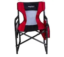 Maxgo Pesca Accesorios Silla Plegable CADEIRA-7 Metal Tejido Oxford 600D + PVC Rojo
