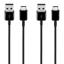 Cabo Samsung EP-DG930MBEGWW - Kit de 2 Cabos - USB/Tipo-C - 1.5M - Preto