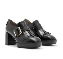 Chanclas de Piel Allsaints Zia Negro