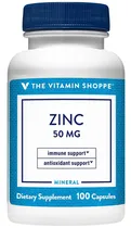 The Vitamin Shoppe Zin 50MG (100 Cápsulas)