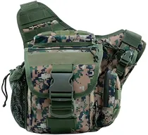 Bolsa Tática Doberman Jungle 510425 5L Camo Verde