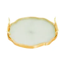 Bandeja Decorativa Concepts 420-515921 36 X 34 CM Dorado