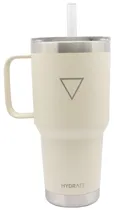 Copo com Canudo Térmico Hydrate Aveia 887ML