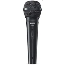Microfone Shure SV200 com Cabo Preto  Microfone S...