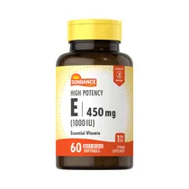 Vitaminas Sundance High Potency e 450MG 60 Cápsulas