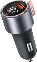 Mcdodo Accesorios Automotriz Cargador Vehicular CC-3690 75W USB-C/USB-A Black