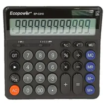 Calculadora Ecopower EP-C310 - Preto  Calculadora...