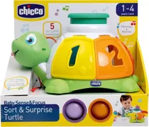 Baby Sense & Focus Sort & Surprise Turtle 2EM1 Chicco - 10662-20