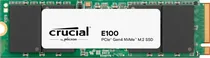 SSD Interno Crucial E100 480GB Nvme PCI-Exp M.2 - CT480E100SSD8C