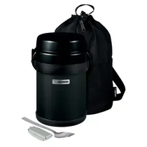 Marmita Térmica Zojirushi com 4 Potes Preto